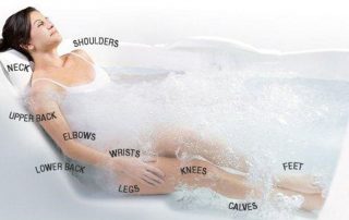 walk-in tub therapy system