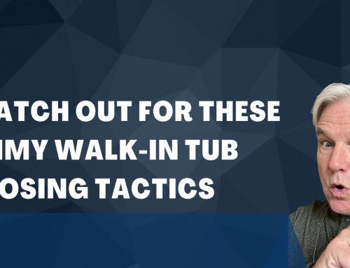 George Bentley Reveals Some of The Dishonest Tactics Used By Walk-in Tubs Salespeople to Close you
