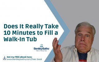 Does it really take 10 minutes to fill a walk-in tub