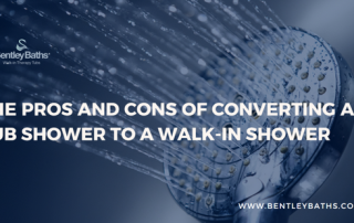 Pros & Cons of converting tub shower to walk in shower