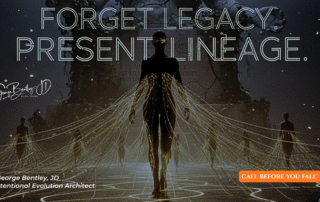 Legacy is about being remembered. Present lineage is about reshaping reality now.