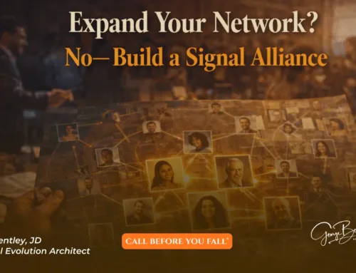 Expand Your Network? No, Build a Signal Alliance.